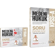 İndeks Akademi 2026 Kpss A Grubu Medeni Hukuk Video Ders Notları + Soru Bankası 2 Li Set - Eyüp İpek İndeks Akademi Yayıncılık