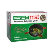 Esemmat Hamam Böceği Yemi 12 Ay Etkili 4 Adet 7697680683674