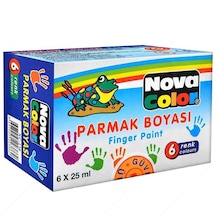 Nova Color Parmak Boyası 6 Renk 25 ML nc-138