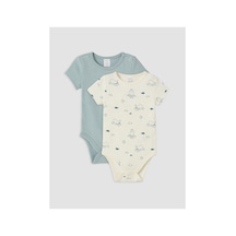 LC Waikiki Alıta Cıty Farkıyla Erkek Bebek Çıtçıtlı Body 2'li Belirtilmemiş - 918587924 Belirtilmemiş