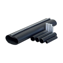 4 X 50 Mm² Isı Büzüşmeli Alüminyum İletkenli Ek Muflar 1 Adet Siyah