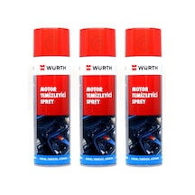 3x Motor Temizleyici Sprey 500 Ml Su Gerekmez