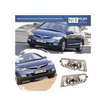 Honda Civic Fd6 Sağ-Sol Ön Sis Lambası Ampullü Takımı 2006-2009