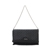 Us Polo Assn Us25687 Siyah Uspolo Assn Kadın Zincir Ve Deri Saplı Çapraz Çanta Clutch
