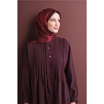 Armine Saf İpek Sura Eşarp 9606d 56 Siyah Beyaz