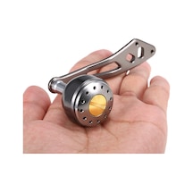 Gajeena Alüminyum Cnc Sahte Yem Makinesi Makinası Kolu, 8 5mm Delikli Sağ-sol El Kullanıma Uygun, Dayanıklı Ve Korozyona Dayanıklı, Gümüş Rengi