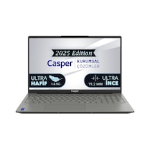 Casper Nirvana X700.7430-BV00R-G-F R5-7430U 16 GB 500 GB NVMe SSD 15.6" W11P Dizüstü Bilgisayar