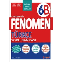 6. Sınıf Türkçe B Fenomen Soru Bankası Fenomen Okul Yayınları