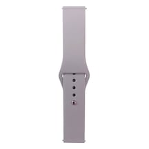 Huawei Gt2 42mm Band Serisi 20mm Klasik Kordon Silikon Strap Kayış-cloud Gray