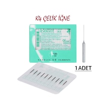 Ballet K4 Gümüş Epilasyon İğnesi Çelik İğne 1 Adet