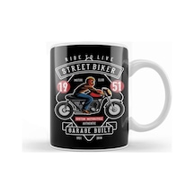 Streetbiker Custom Motorcycle Kupa Bardak Porselen Karışık