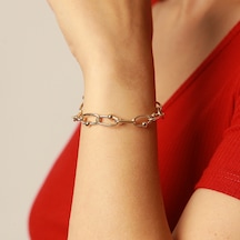 Tiffany Model Bileklik Sarı Altın