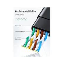 Cat6 Flat Ethernet Kablosu, 10 Metre