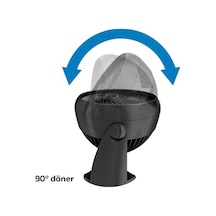 Honeywell Turboforce Turbo Vantilatör Ht900ne4 Sessiz Soğutma, 90 Dereceye Kadar Ayarlanabilir Eğim Açısı, 3 Hız Ayarı, Duvara Montaj, Masa Vantilatörü - Mavi 07 Beyaz
