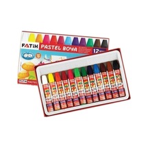 Fatih Pastel Boya Karton Kutu 12 Adet Fa34012 Kırmızı