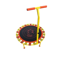 102 Cm 40 İnç Katlanabilir Tutunmalı Trambolin Çocuklar Ve Yetişkinler İçin Eğlenceli Ve Güvenli Zıplama