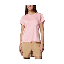 Columbia Bluevista Hill Short Sleeve Crew Kadın Tişört C-colal3349b30669 Pembe