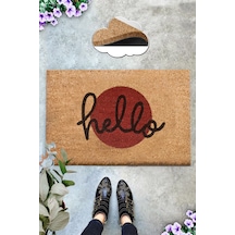 Coco Santra 40x60 cm KIL Paspas,Dekoratif Çok Amaçlı Iç ve Dış Kapı Paspası