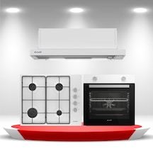 Arçelik AFM130B - OMD611EB - P171TB Beyaz Ankastre Set - 9