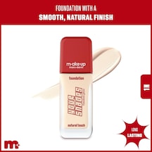 Make Up Maruderm Pürüzsüz Görünüm Sağlayan Yarı Mat Bitişli Uzun Süre Kalıcı Fondöten 1n 30 Ml Çok Renkli