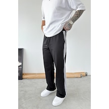 Siyah Şerit Detaylı Baggy Eşofman