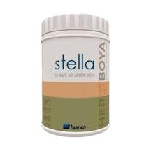 Stella Boya Saf Akrilik Siyah Boya 1 Lt