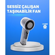 Ultra Sessiz Usb Şarjlı Fan Taşınabilir Ve Hafif Tasarım - Lisinya Çok Renkli