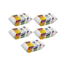 Yüzey Temizlik Havlusu - Mendili 100 Yaprak Limon & Portakal Tazeliği 5 Li Set 500 Yaprak Diğer
