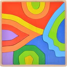 Wood&Joy Dört Alev Puzzle