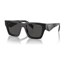 Prada Pr A06s 16k08z 50 Erkek Yastık Füme Kemik Güneş Gözlüğü Siyah