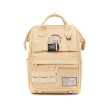 Arion Sb6068 Çok Amaçlı Günlük Okul Sırt Çantası Krem