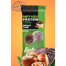 Meyveli Kakaolu & Fındıklı Protein Topları 55gr X3 Adet