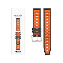 22mm Huawei Watch Gt6/gt6 Pro/gt5/gt5 Pro/gt4/watch 4 Pro/gt3/gt3 Pro/gt2/gt2 Pro 46mm Uyumlu Premium Çift Renkli Yumuşak Silikon Spor Kordon - Esnek, Su Geçirmez Çok Renkli