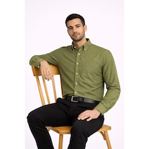 Dormen Uzun Kol Klasik Erkek Regular Fit Gömlek 7607 Yeşil Dormen Uzun Kol Klasik Erkek Regular Fit Gömlek 7607 Yeşil