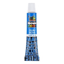 Nova Color Guaj Boya Tüp 12 Li Mavi Nc-117 - 12 Adetli Paket Mavi
