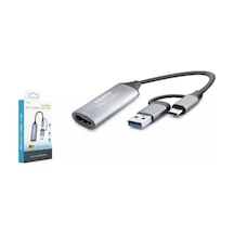 Hadron Hdx7856 Hdmi Video Capture Type-c + Usb3.0 4k 30hz Gri