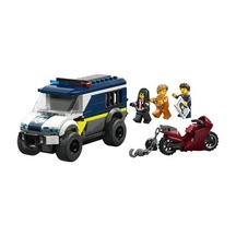 Lego 6 Yaş Ve Üzeri Çocuklar İçin Polis Mahkum Nakliye Aracı Oyuncak Seti