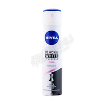 5 Adet Nivea Deodorant Black&white Clear 150 Ml