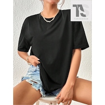 Tarzsokak Düz Omuzlu Tişört Beyaz