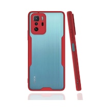 Poco X3 Gt Kılıf Platin Silikon - Kırmızı İtdark7574