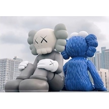 Lamedore Kaws Karl And Frog Krıstal Tablo 2 100 70