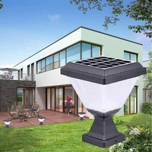 Cata Ct-7315 Solar Bahçe Set Üstü Armatür Lambası 30w Dış Mekan Aydınlatma 6500k Beyaz Işık Çok Renkli