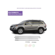 Kia Sorento Krom Cam Çıtası 6 Parça 2009-2015 Arası Paslanmaz Çelik