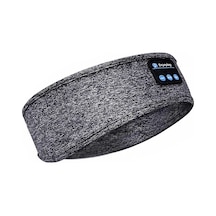 Neevoyu Gri Uyku Maskeli Bluetooth Kulaklık - Yumuşak, Spor Ve Dinleme İçin, Uzun Pil Süresi, Ses Kontrolü, Mikrofonlu