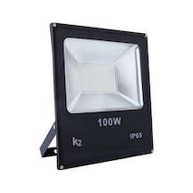 K2 100w Smd Led Projektör Beyaz Işık 6500 Kelvin