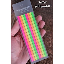 Şeffaf Şerit Post İt, Satır Post-it, Sticker