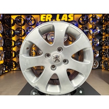 4 Adet Peugeot Apollo  6 15 4 108 Et27 651 Sılver Jant Revize Edilmiş Takım