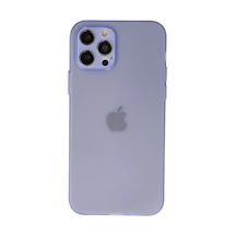 Cosmotex Newface Apple, Uyumlu iPhone 12 Pro Kılıf Puma Silikon - Mor