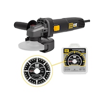 Cat DX3090 720W 125 MM Profesyonel Avuç Taşlama + DA09052 Genel Amaçlı Elmas Kesme Diski
