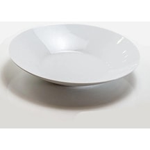 Güral Porselen 34 Cm Çok Amaçlı Salata Komposto Kasesi, Beyaz